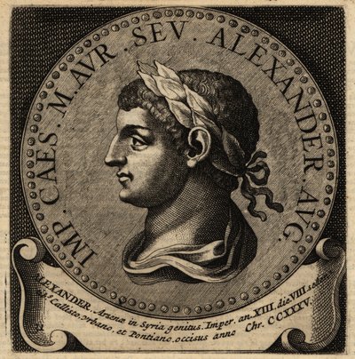 Portrait of Roman Emperor Severus Alexander by Netherlandish School