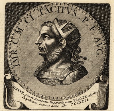 Portrait of Roman Emperor Tacitus by Netherlandish School