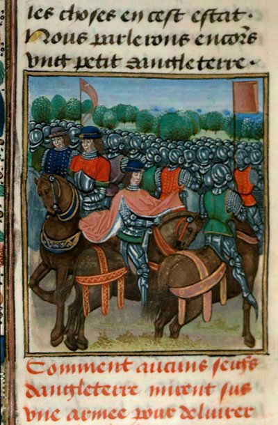 Rebellion against Henry IV (1367-1413) from Book IV of 