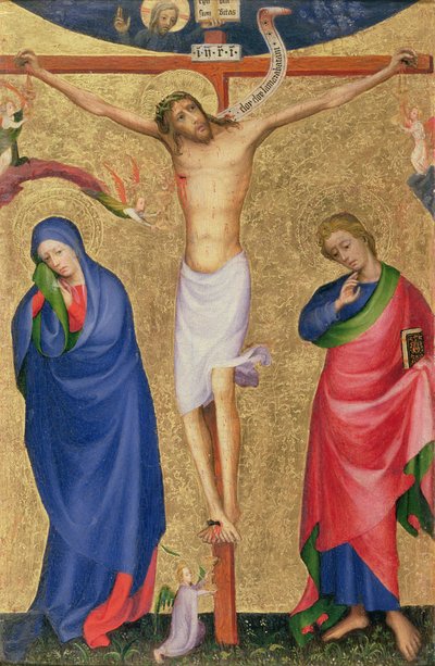 The Crucifixion, from a folding altarpiece by Netherlandish School