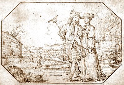 The Four Seasons: Spring - Hoeing by Netherlandish School