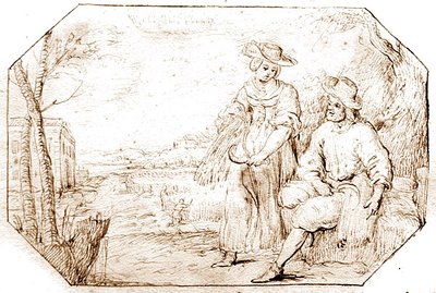 The Four Seasons: Summer - Reaping, c.1675 by Netherlandish School