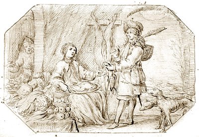 The Four Seasons: Winter - The Return from Hunting by Netherlandish School