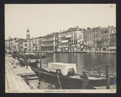 View of the Grand Canal in Venice by Neue Photographische Gesellschaft