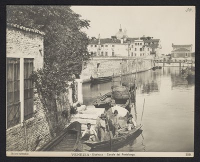 Canal in Venice by Neue Photographische Gesellschaft