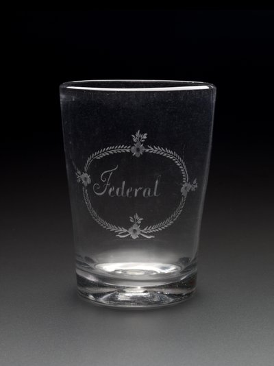 Tumbler, c. 1788-1795 by New Bremen Glass Manufactory