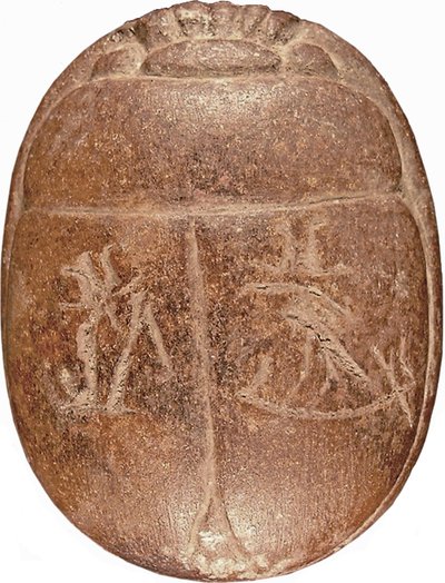 Heart Scarab of Hati-iay by New Kingdom Egyptian