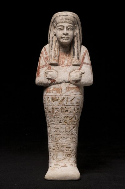 Ushabti for a woman called Wia, Ramesside Period by New Kingdom Egyptian