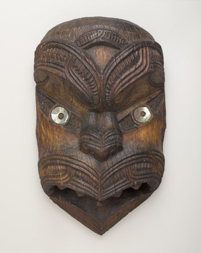 Gable Mask (Koruru) from Gisborne, North Island by New Zealand School