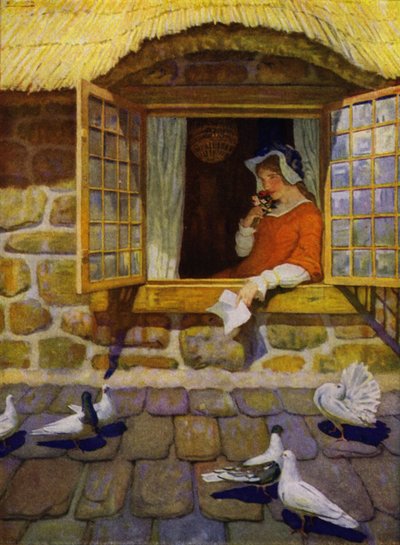 Illustration for Westward Ho! by Charles Kingsley by Newell Convers (after) Wyeth