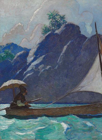 And Thus I Every Now and Then Took a Little Voyage Upon the Sea by Newell Convers Wyeth