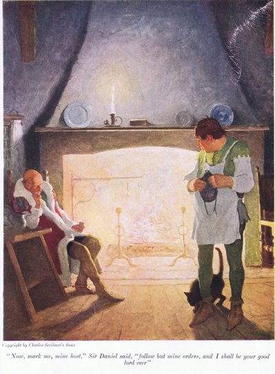 Now Mark Me Mine Host Sir Donald Said, Follow But Mine Orders and I Shall Be Your Good Lord Ever by Newell Convers Wyeth