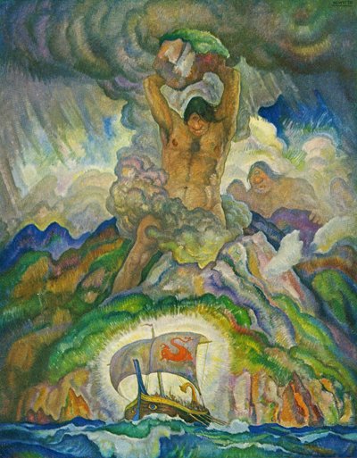 Polyphemus, the Cyclops by Newell Convers Wyeth