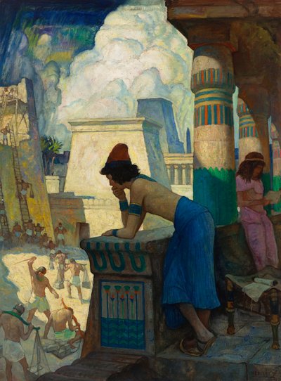The Boy, Moses by Newell Convers Wyeth
