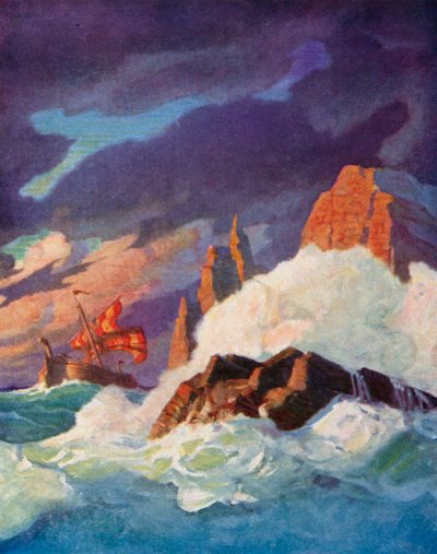 The Storm on the Firth of Clyde by Newell Convers Wyeth