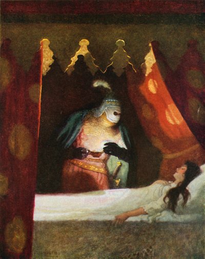 Wallace Rescues Helen by Newell Convers Wyeth