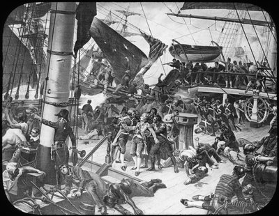 The Deck of HMS Victory by Newton and Co