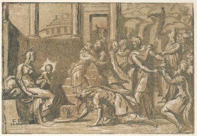 The Adoration of the Magi by Giuseppe Niccolò Vicentino