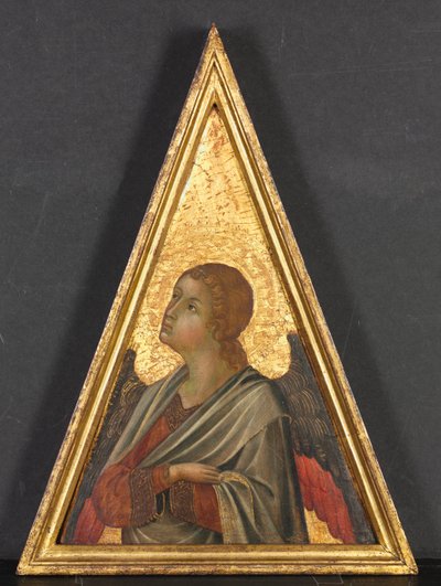 Pinnacle with Angel Pair by Niccolò di Segna