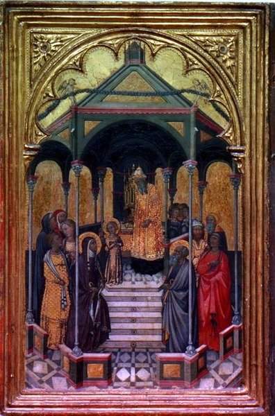 The Presentation of the Virgin at the Temple by Niccolo Bonaccorsi