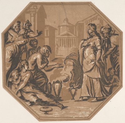 People Paying Homage to Psyche