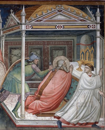 Life of St. Matthew: The Death of the Saint by Niccolo di Pietro Gerini