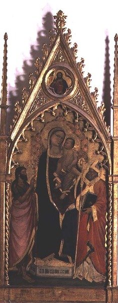Madonna and Child with Saints by Niccolo di Pietro Gerini