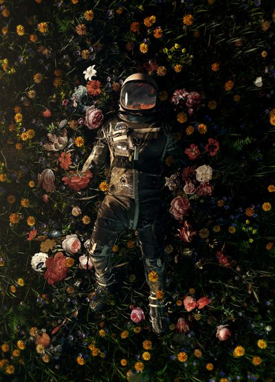 Cosmic Floral Dream by Nicebleed