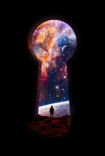 The Cosmic Keyhole by Nicebleed