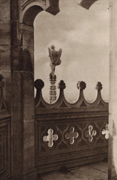 Glimpse from the Duomo, Milan by Nichol Elliot