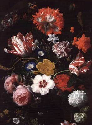 Still Life with Flowers by Nicholaes van Verendael