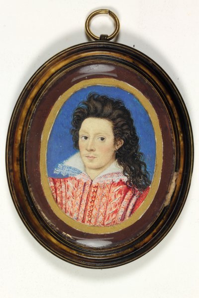 A Gentleman Called John Harington, 2nd Lord Harington of Exton by Nicholas (attr.to) Hilliard