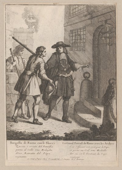 The Great Provost of Rome with his Archers by Nicholas Boucquet