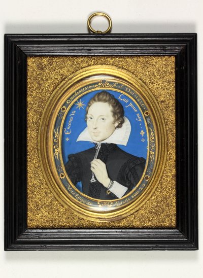 A Gentleman Called Henry Carey, 2nd Earl of Monmouth by Nicholas Hilliard