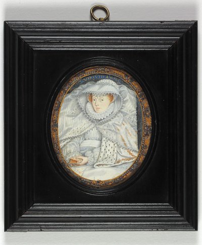 A Lady Traditionally Identified As Mary Queen Of Scots by Nicholas Hilliard