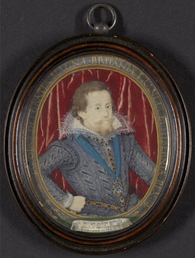 James I of England and VI of Scotland by Nicholas Hilliard