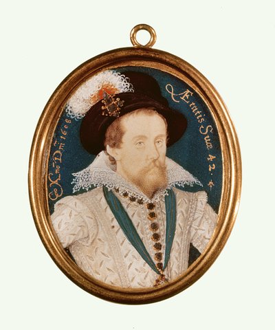 King James I by Nicholas Hilliard