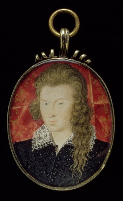 Henry Wriothesley, 3rd Earl of Southampton (1573-1624), c.1594 by Nicholas Hilliard