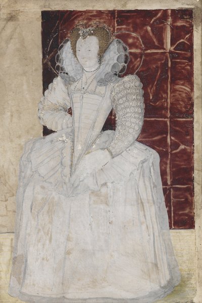 Portrait of an Unknown Lady by Nicholas Hilliard