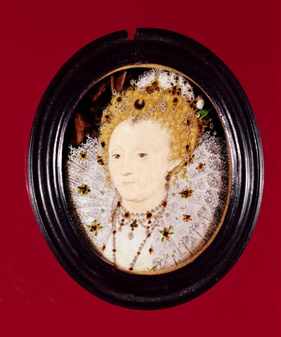 Portrait of Queen Elizabeth I by Nicholas Hilliard
