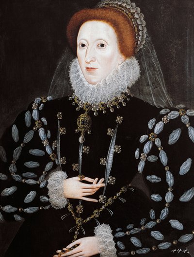 Portrait of Queen Elizabeth I of England by Nicholas Hilliard