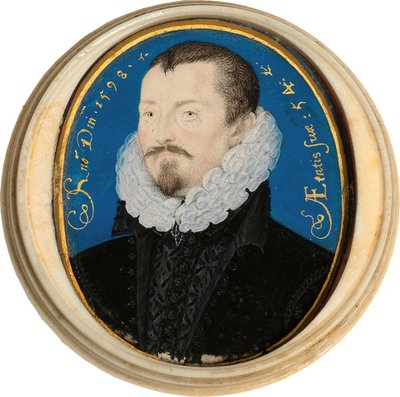 Portrait of Sir Thomas Bodley by Nicholas Hilliard