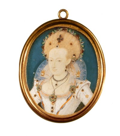 Queen Anne of Denmark by Nicholas Hilliard