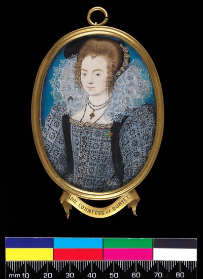 Unknown Lady (formerly identified as Countess of Dorset) by Nicholas Hilliard