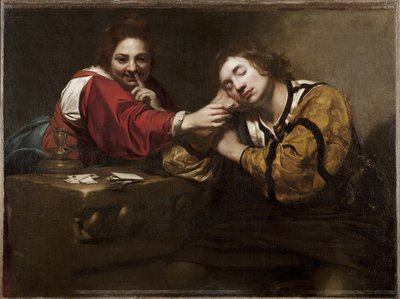 Fortune Telling Scene (Sleeper Awakened by a Young Woman) by Nicholas Renieri