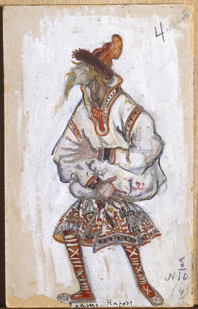 Costume Design for Igor Stravinsky