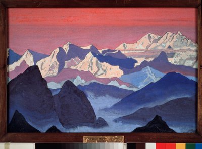 Kangchenjunga. The Himalayas (Tibet) by Nicholas Roerich