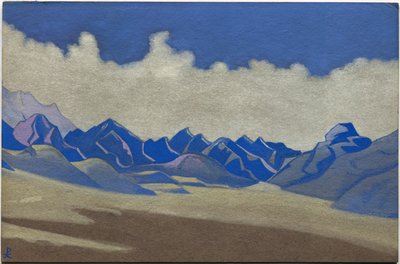 Karakoram, Path to Turkestan, 1936 by Nicholas Roerich