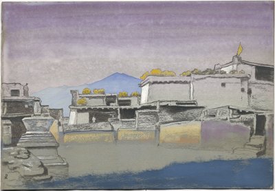 Kardang (study) by Nicholas Roerich