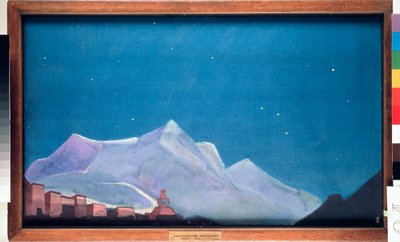 The Royal Monastery of Hemis, Tibet by Nicholas Roerich